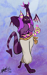 character by CozyDemonz on twit